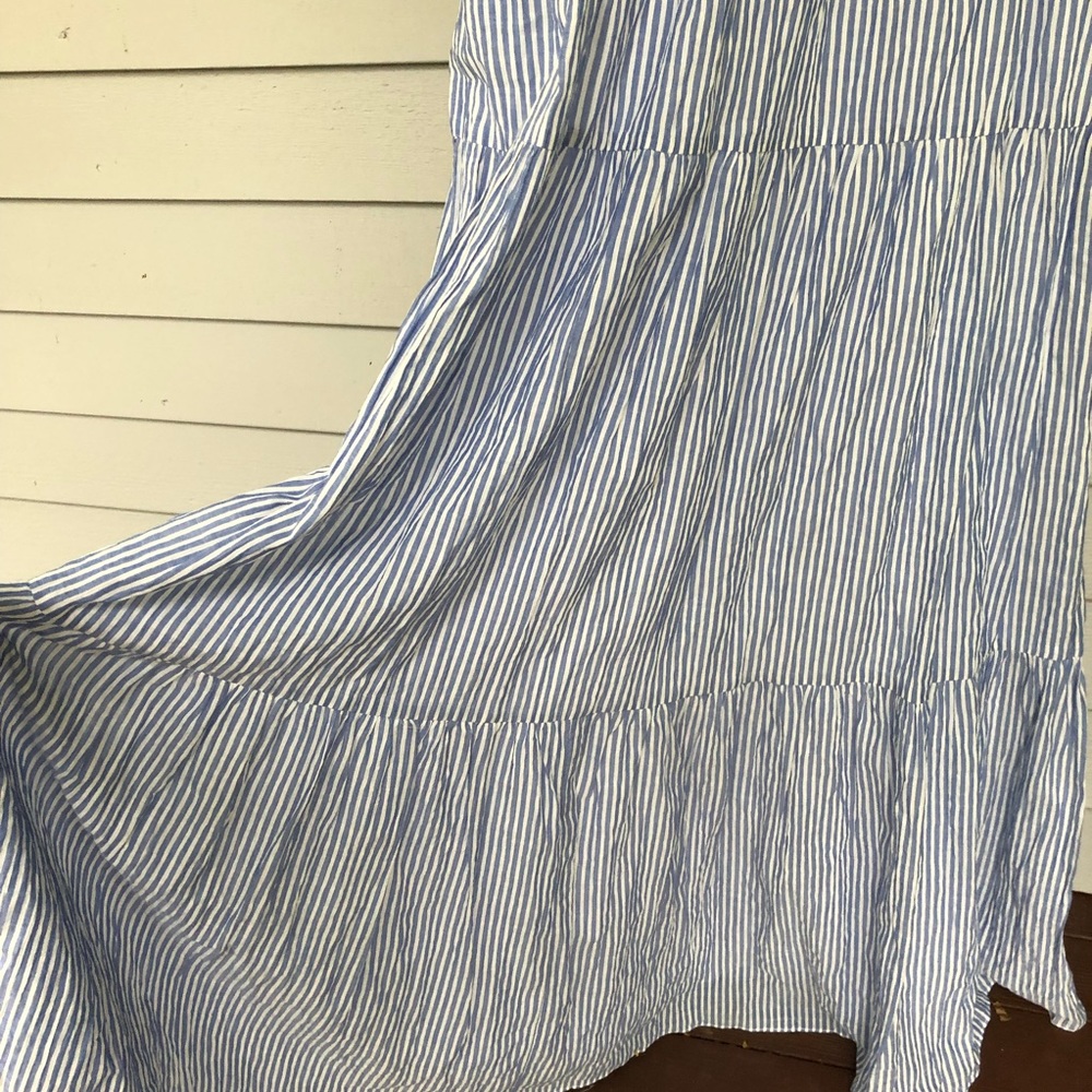 Lilly Pulitzer Maxi Dress Stripe Summer Jasmyn US 12 - Picture 7 of 13
